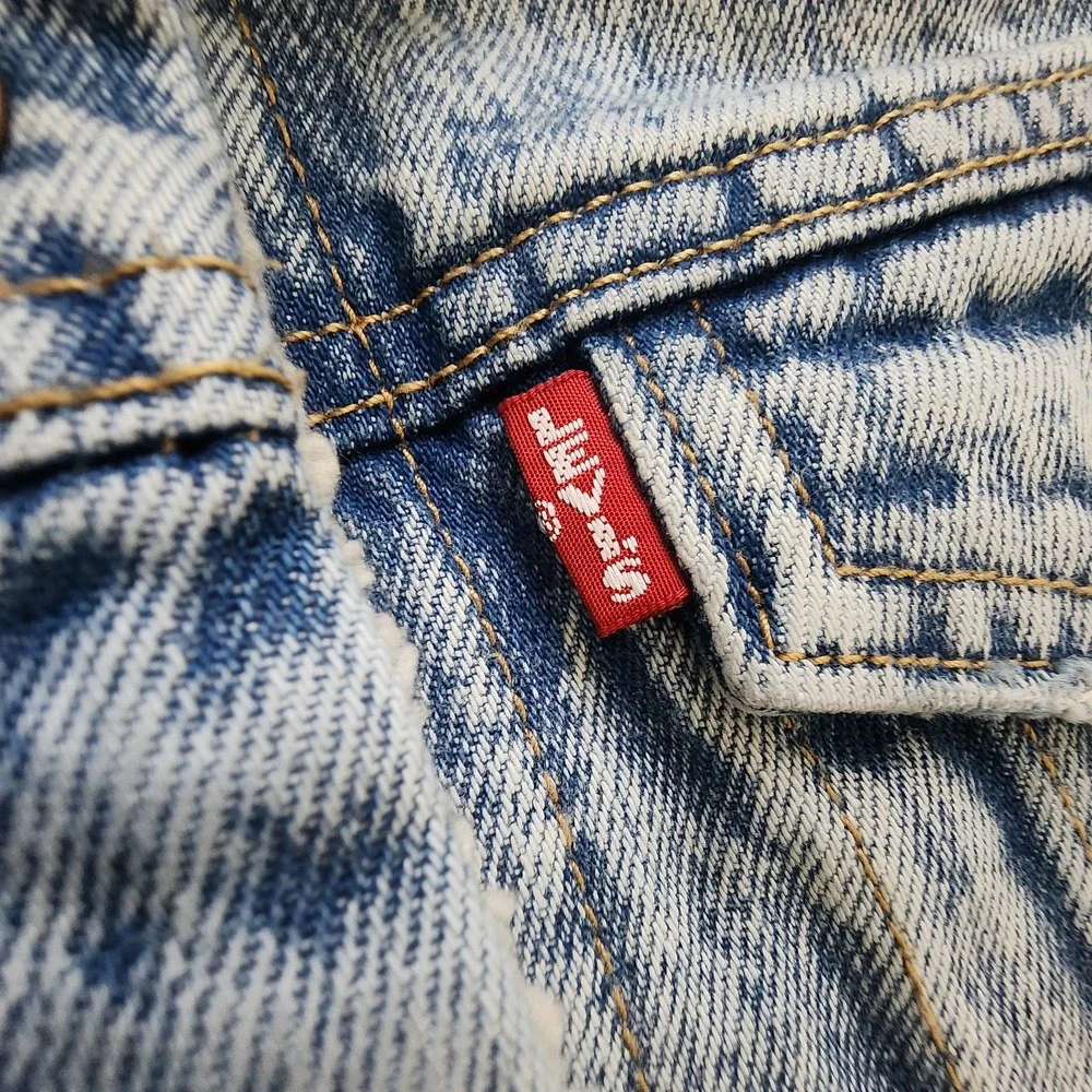 Levi's Men's Blue Sherpa-Lined Denim Jacket
